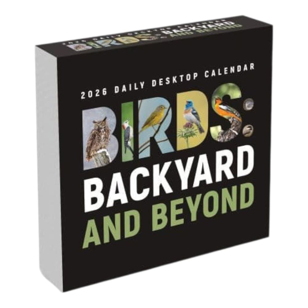 Birds Backyard And Beyond 2026 Desk Calendar Main Product Image