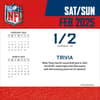 image NFL All Team 2025 Desk Calendar Second Alternate Image