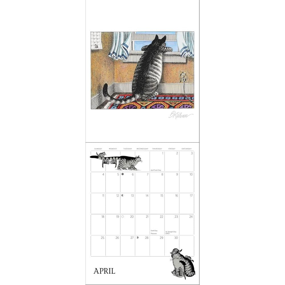 Kliban 2027 Mini Wall Calendar Fifth Alternate Image