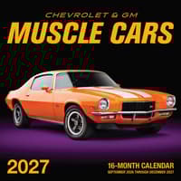 image American Muscle Cars 2027 Wall Calendar Main Product Image