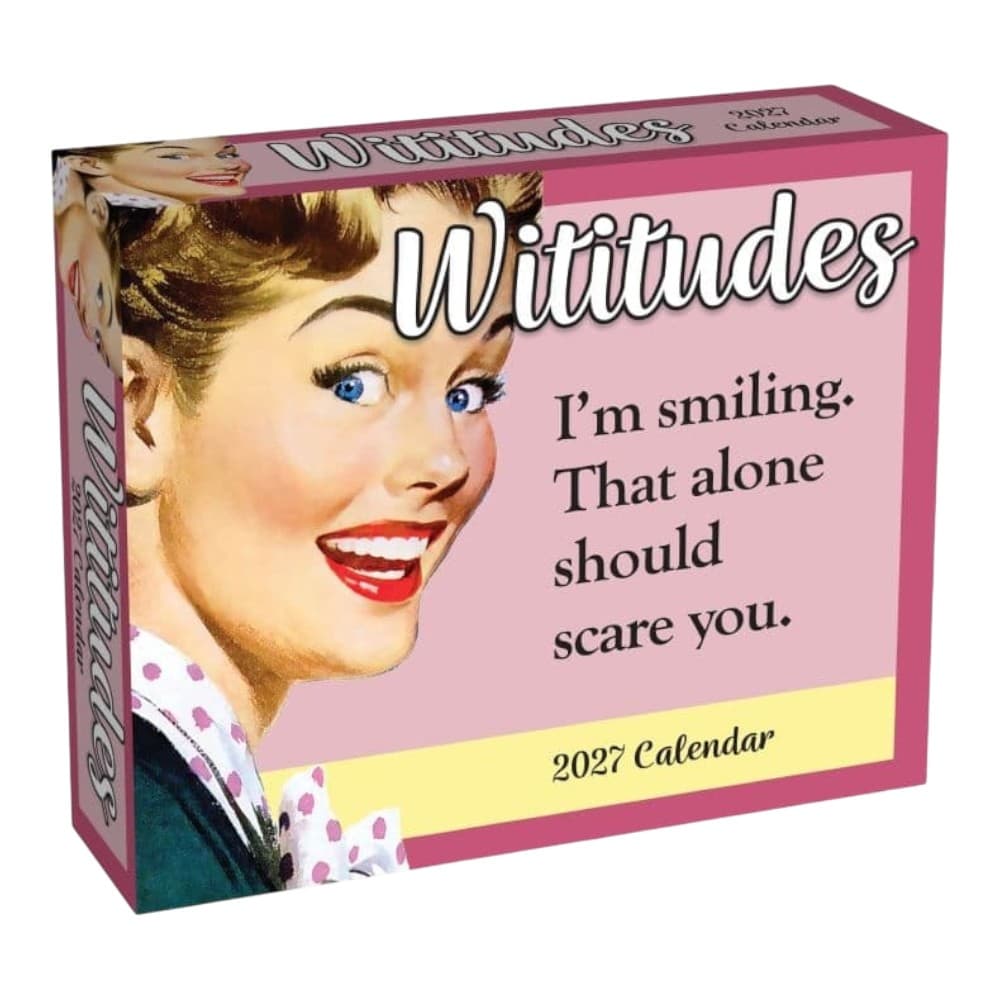 image Wititudes 2027 Desk Calendar Main Product Image