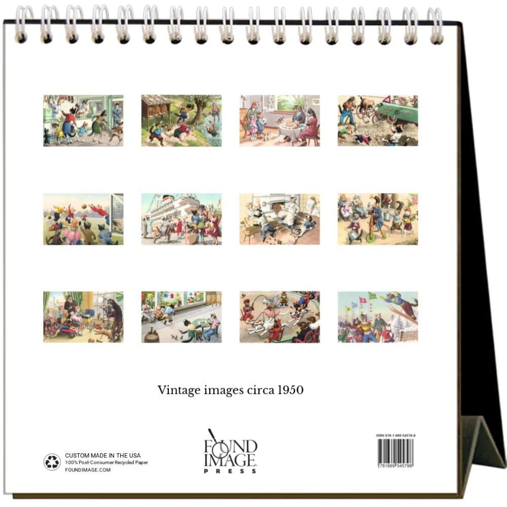 Crazy Cats 2026 Easel Desk Calendar First Alternate Image