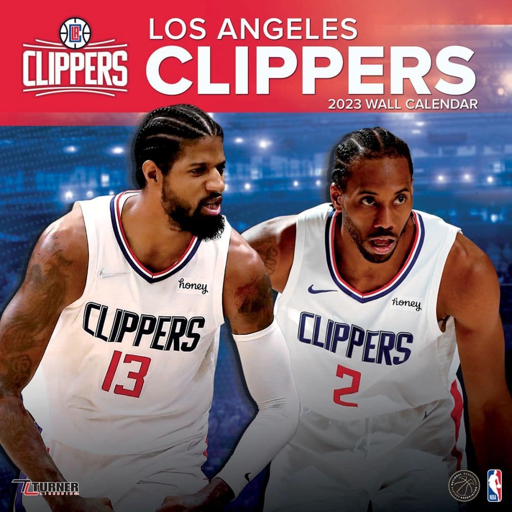 Los Angeles Clippers 2023 Wall Calendar