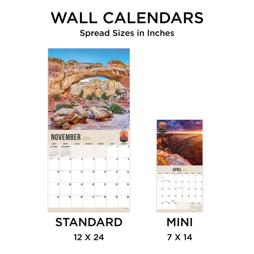National Parks 2024 Wall Calendar Fifth Alternate Image width=&quot;1000&quot; height=&quot;1000&quot;