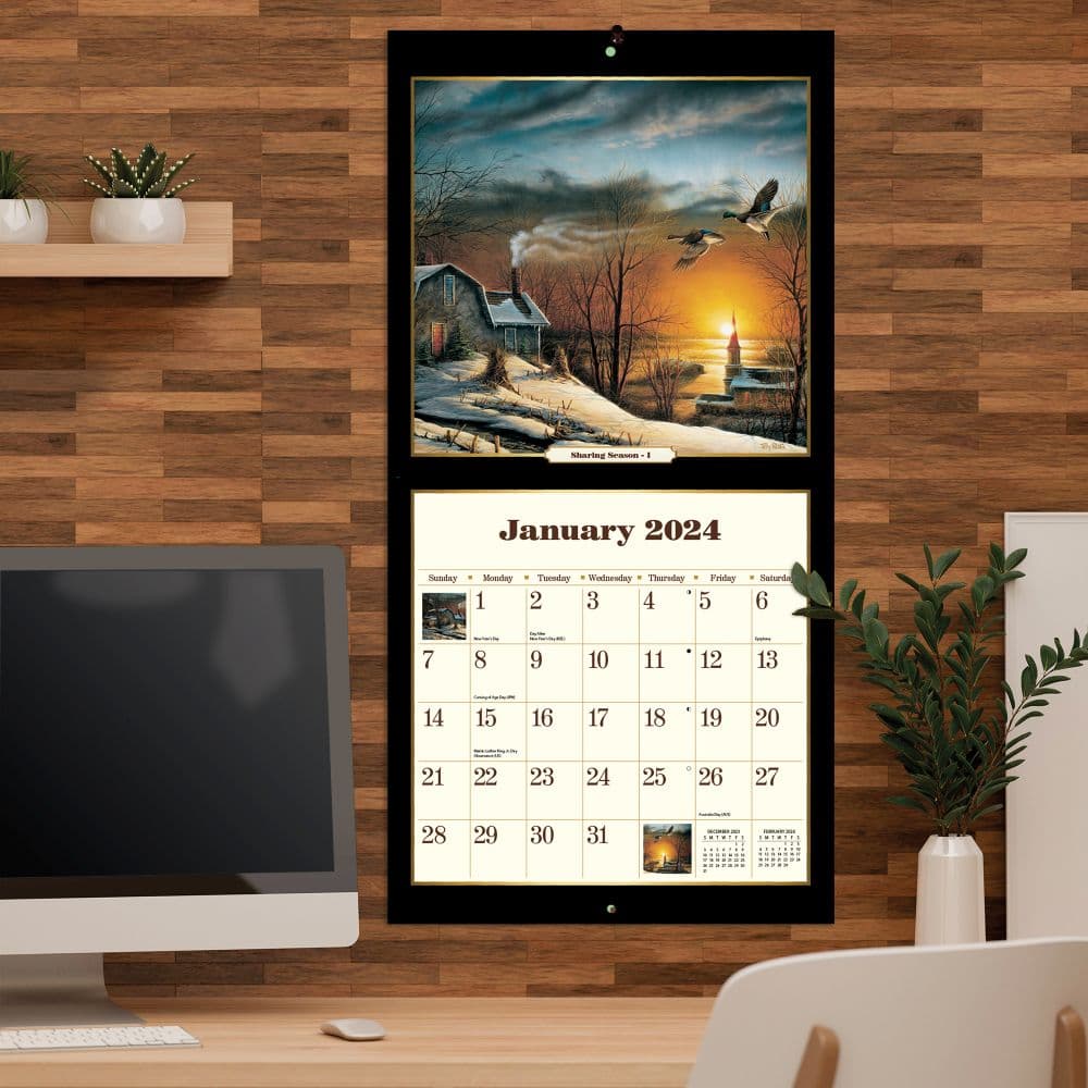 Terry Redlin 2025 Wall Calendar