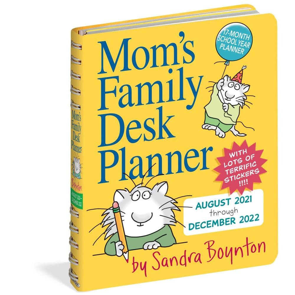 Moms Family 2022 Desk Planner