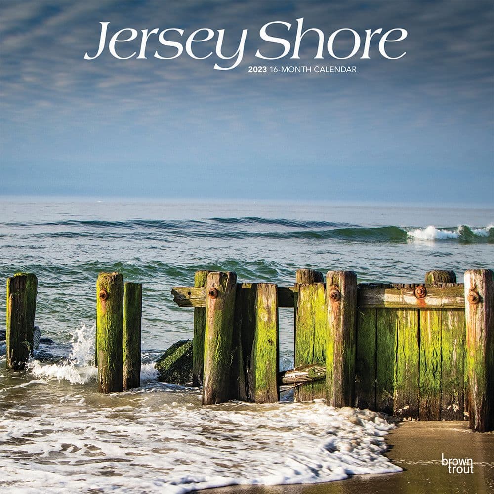 Jersey Shore 2023 Wall Calendar by BrownTrout Calendars For All