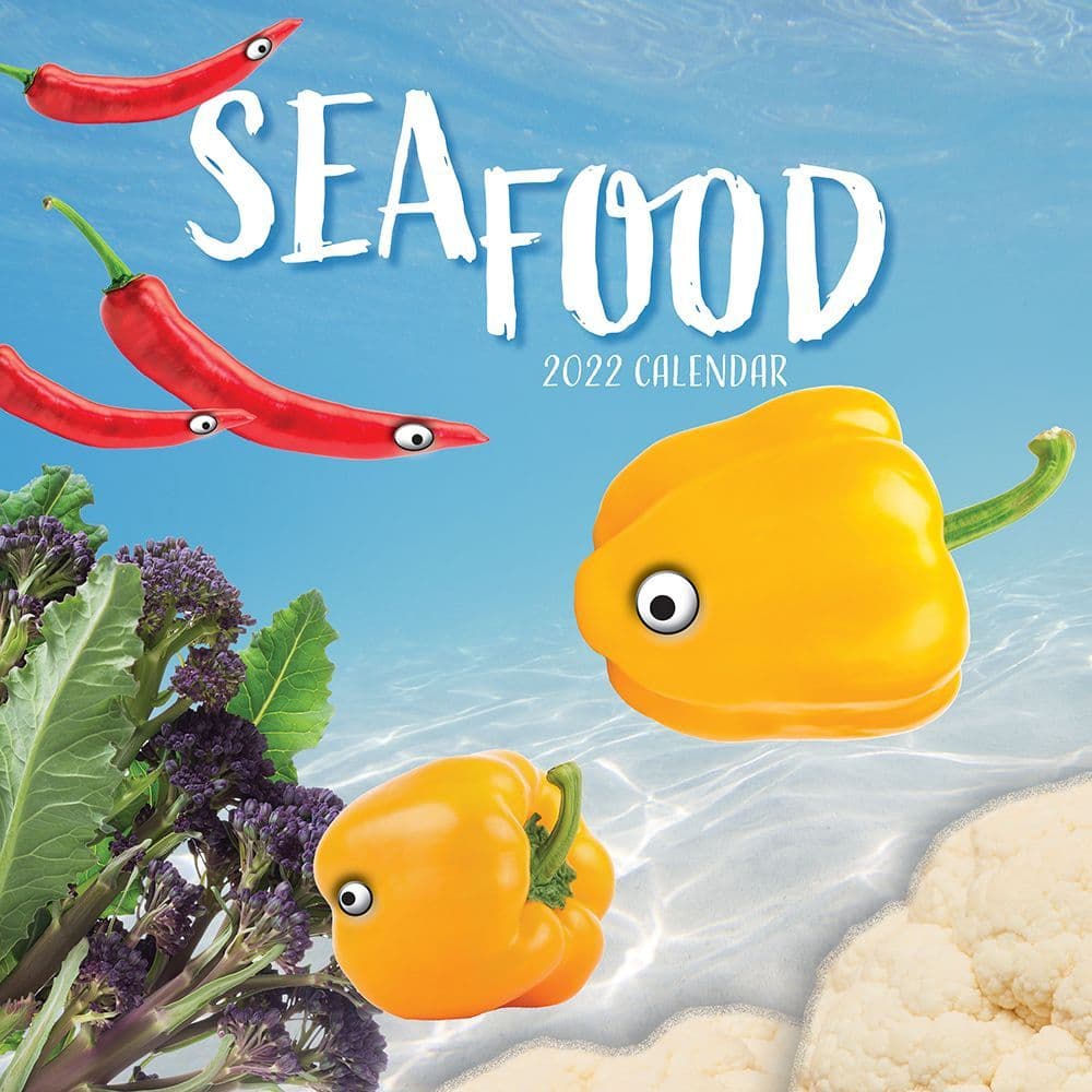 Sea Food 2022 Wall Calendar