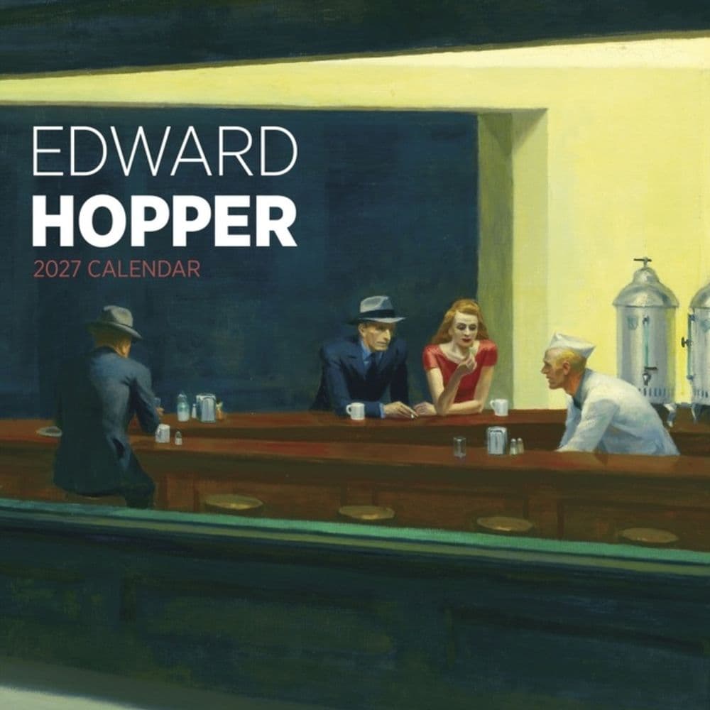 image Edward Hopper 2027 Wall Calendar Main Product Image
