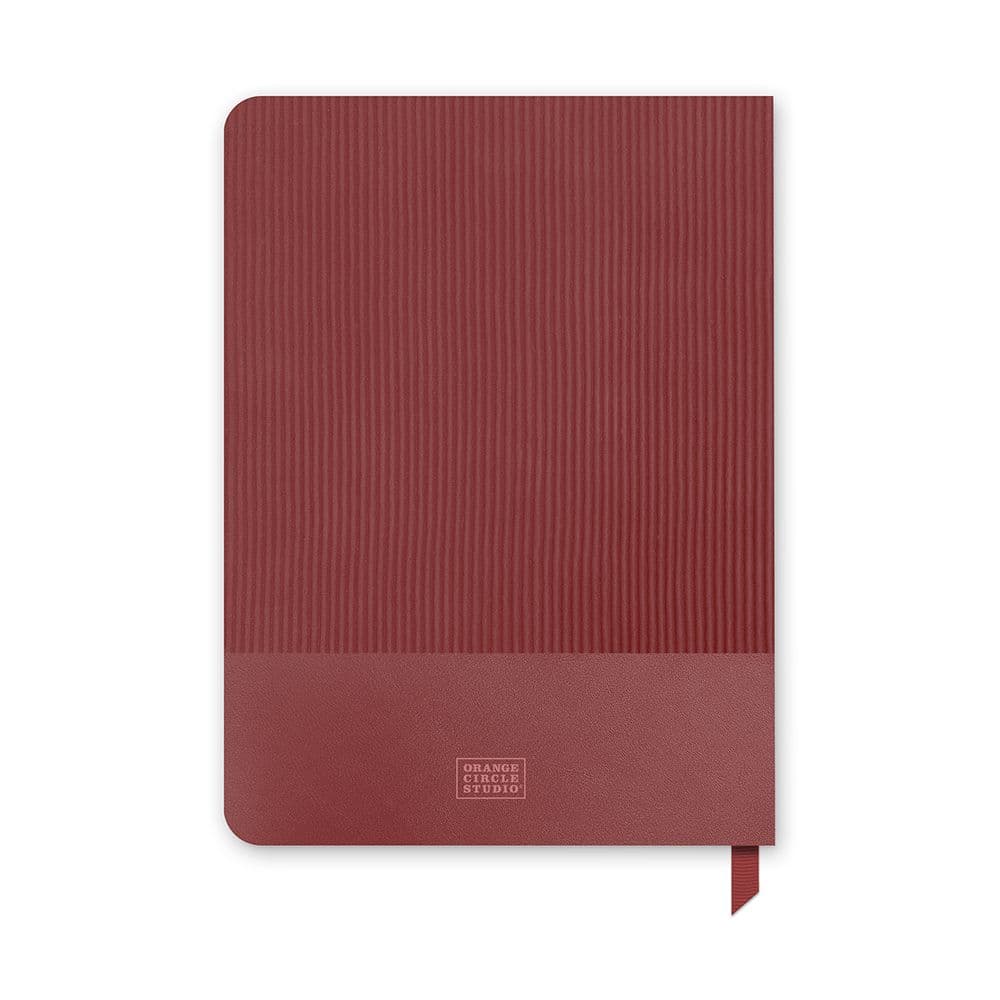 Dots on Burgundy Textured 2026 Planner First Alternate Image