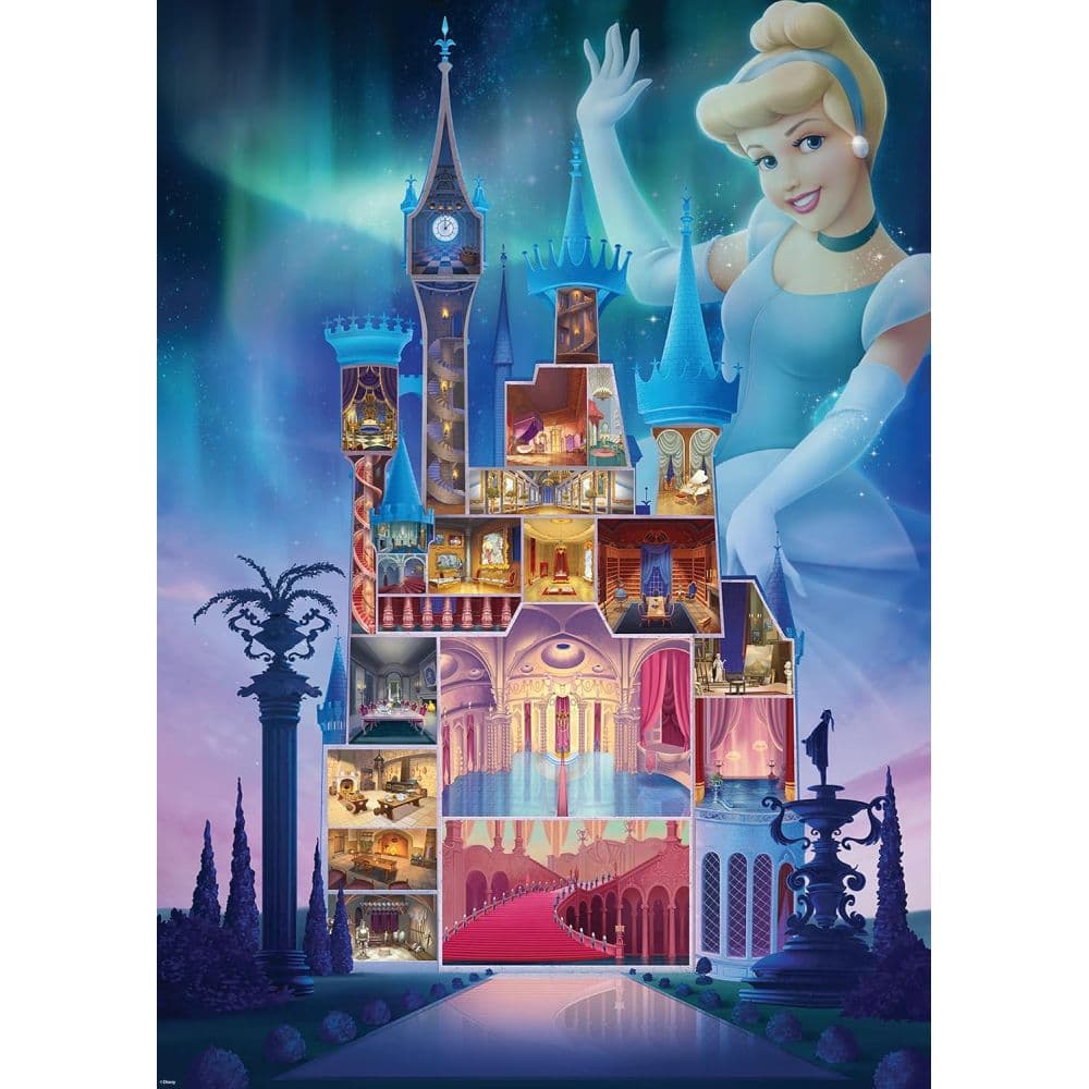 Disney Castle Cinderella 1000 Piece Puzzle Second Alternate Image width="1000" height="1000"