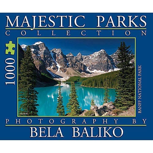 Majestic Parks Moraine Lake Park 1000 Piece Puzzle Main Image