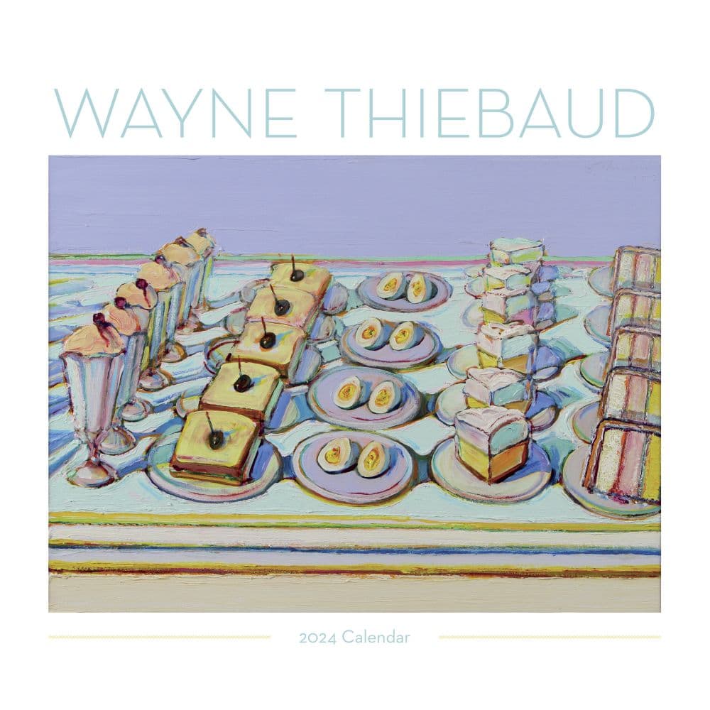 Thiebaud 2024 Wall Calendar