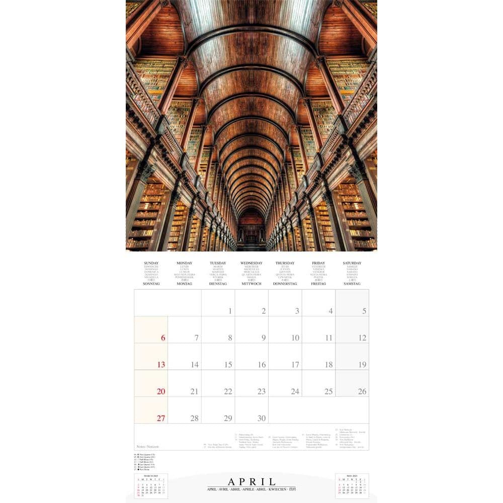 Culture Of Books 2025 Wall Calendar Fourth Alternate Image width=&quot;1000&quot; height=&quot;1000&quot;