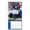 image New York Giants 2025 Mini Wall Calendar Sixth Alternate Image