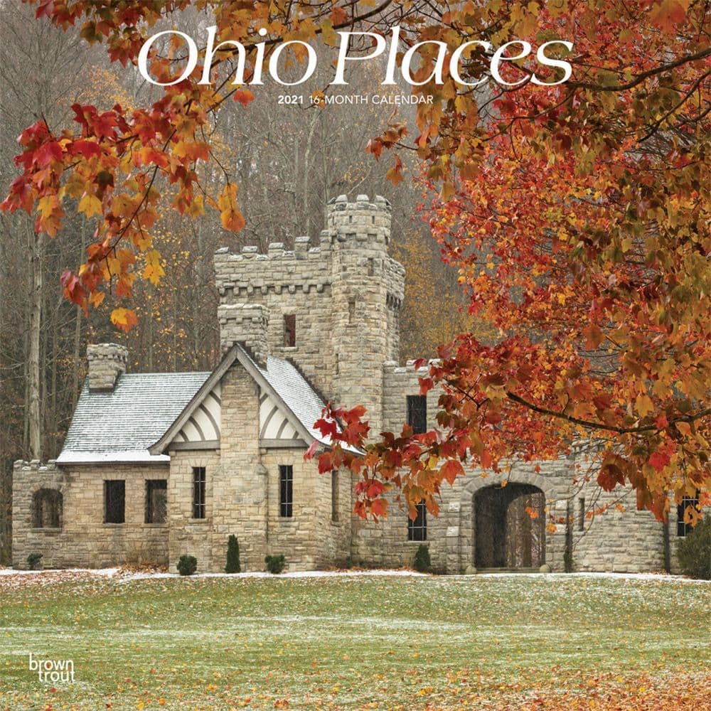 Ohio Places Wall Calendar