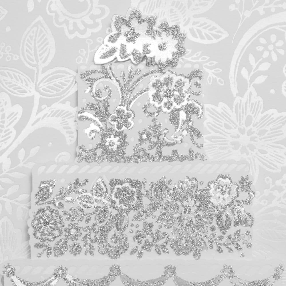 Oversize Elaborate Cake Wedding Card Fifth Alternate Image width=&quot;1000&quot; height=&quot;1000&quot;