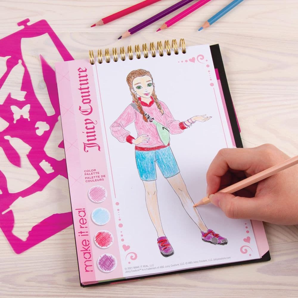 Juicy Couture Fashion Sketchbook Fourth Alternate Image