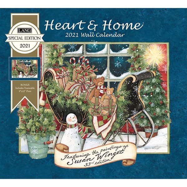 Heart & Home Special Edition Wall Calendar