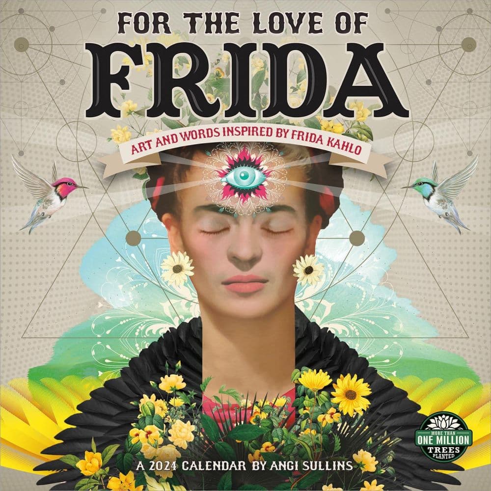 For the Love of Frida 2024 Wall Calendar Main