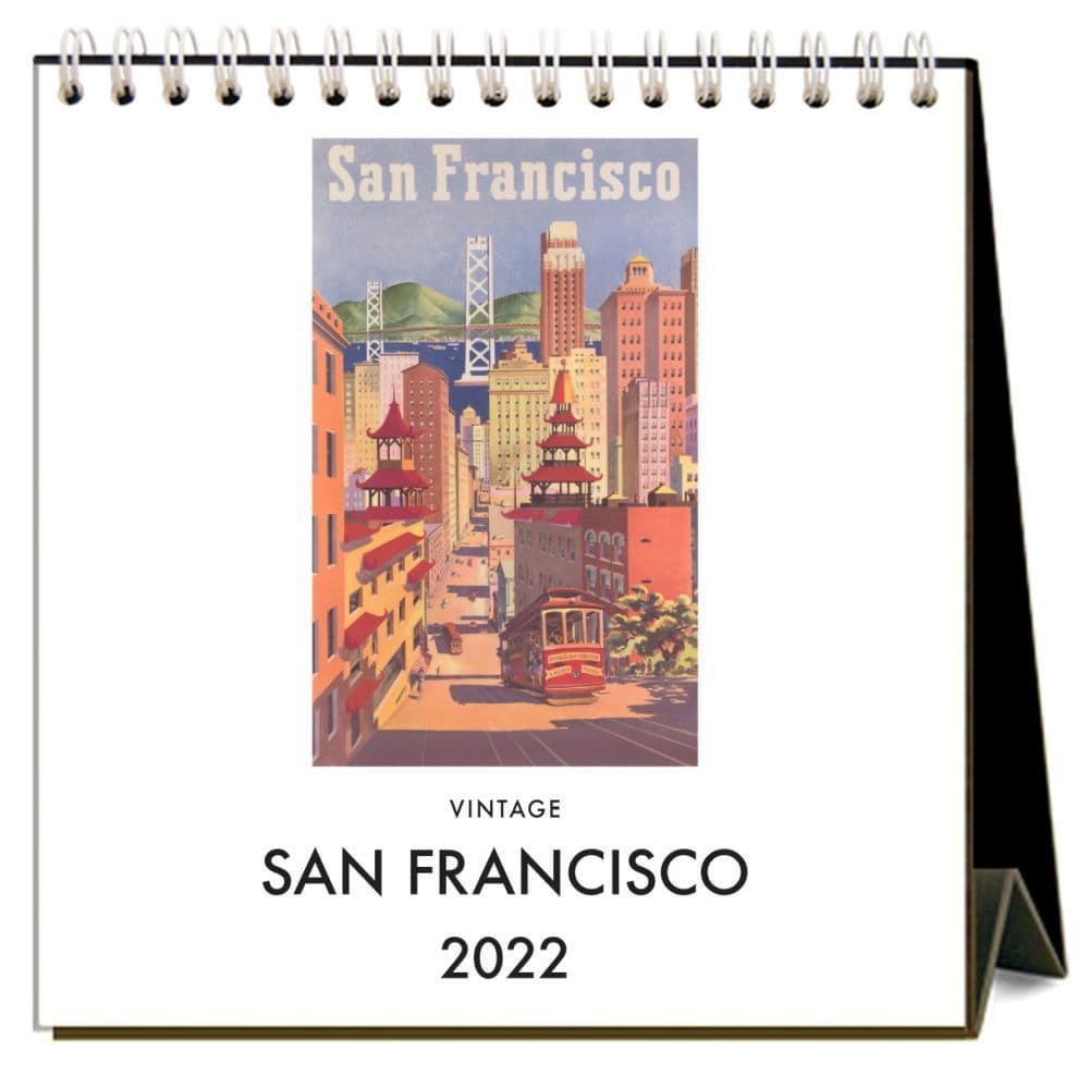 San Francisco 2022 Desk Calendar