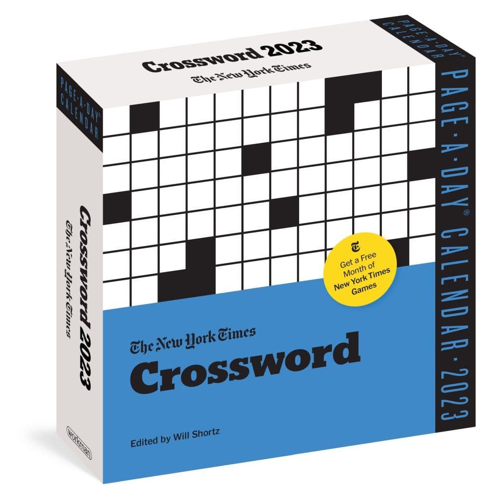 The New York Times Crossword Puzzles 2023 Desk Calendar