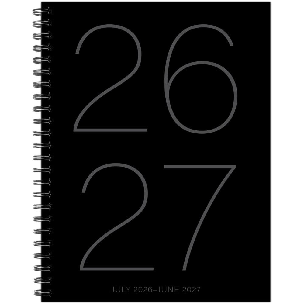 image Black Academic 2027 Weekly Planner Main Product Image