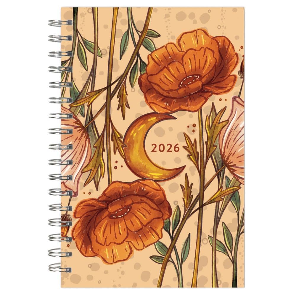 Designer Moonlit Poppies Weekly 2026 Planner Main Image