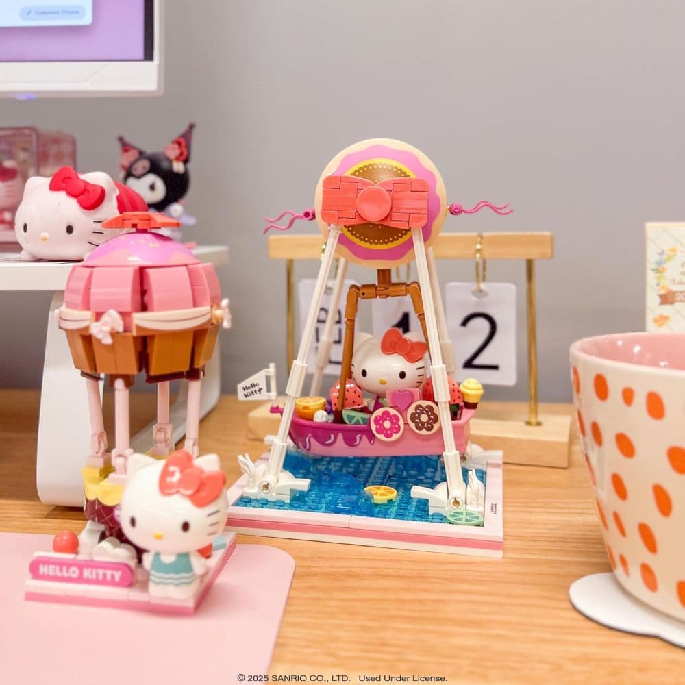 Sanrio Building Blocks Hello Kitty Donut Ship Sixth Alternate Image