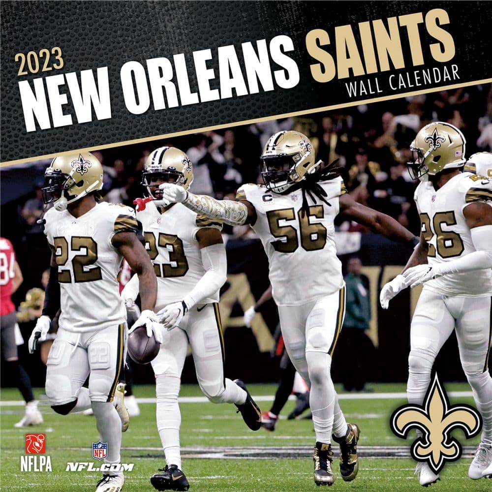 New Orleans Saints 2023 Wall Calendar