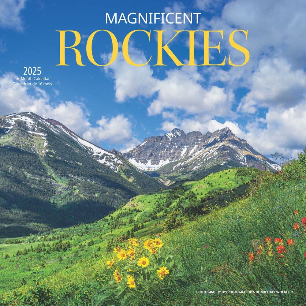 Rockies Magnificent 2025 Wall Calendar Main Image