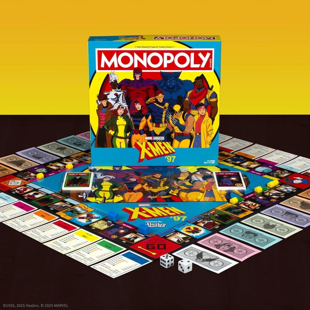 Monopoly X-Men 97 Edition Board Game Second Alternate Image