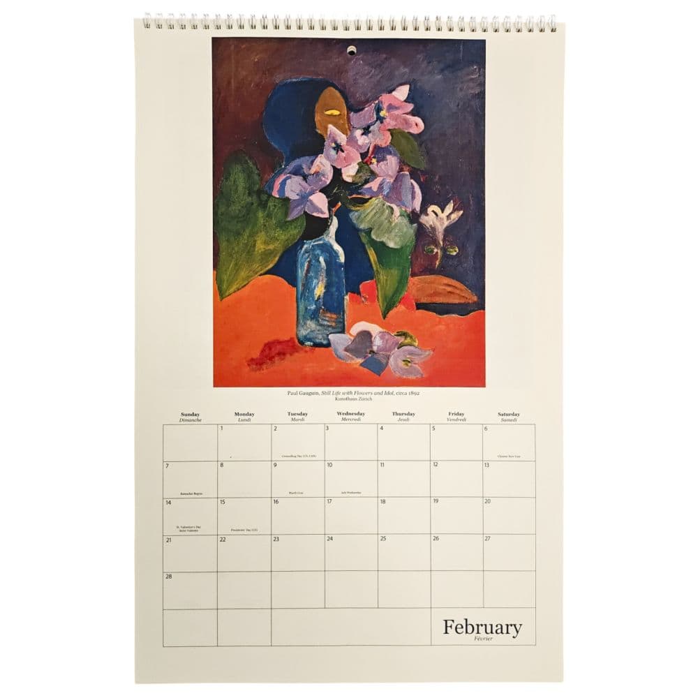 Flowers Poster 2027 Wall Calendar Third Alternate Image
