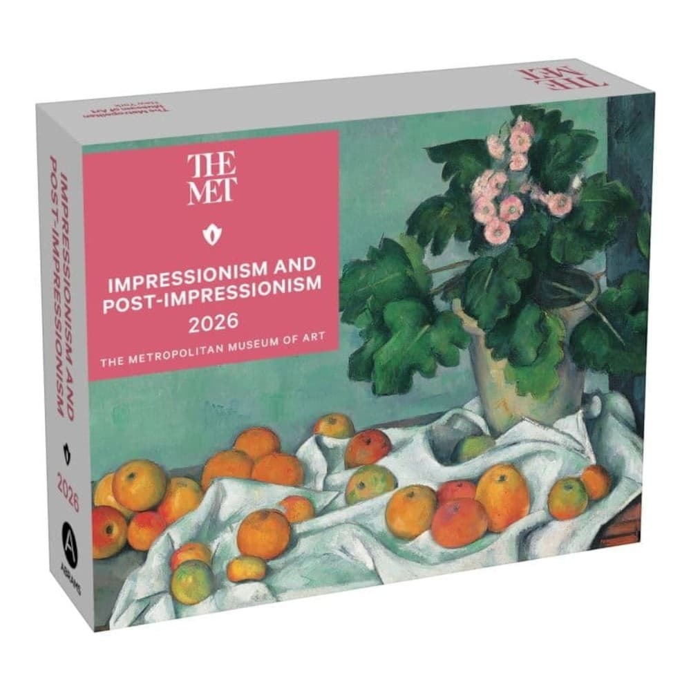 image Metropolitan Museum of Art Impressionism and Post Impressionism 2026 Desk Calendar Main Product Image