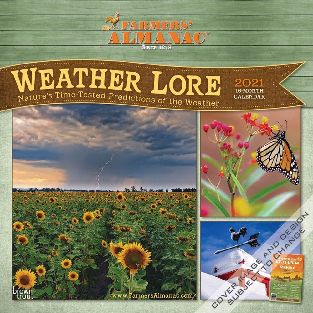 Farmers Almanac Weather Wall Calendar