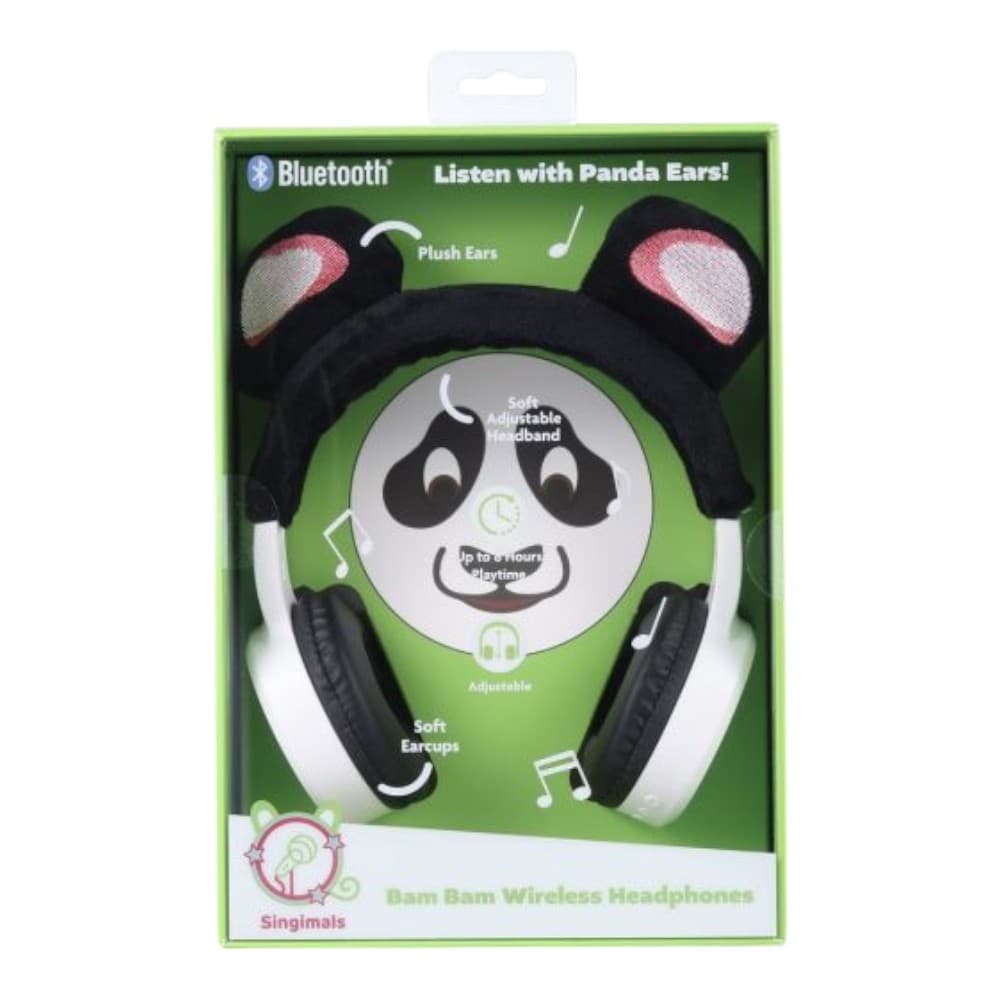 Sakar Panda Singimals Bluetooth Headphones Fifth Alternate Image
