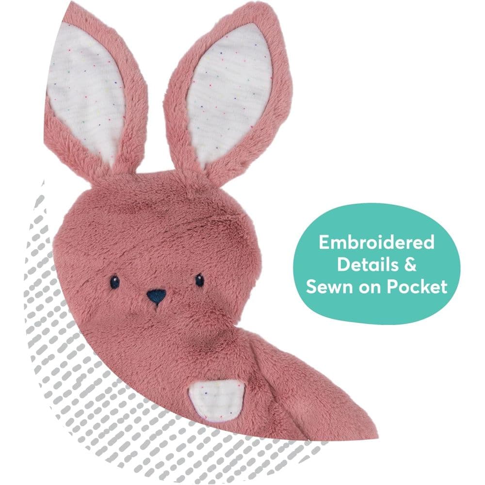 Baby GUND Oh So Snuggly Bunny Lovey Plush Third Alternate Image