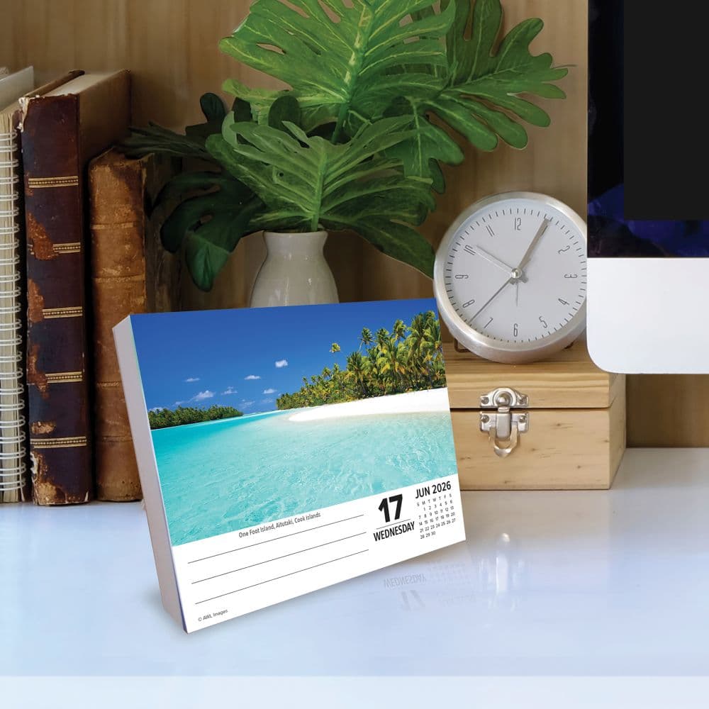 Ah The Beach 2026 Desk Calendar Second Alternate Image