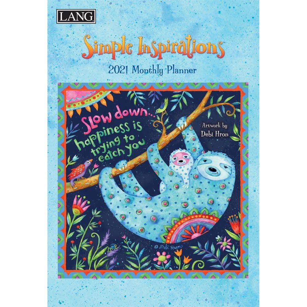 Simple Inspirations Monthly Planner by Debi Hron