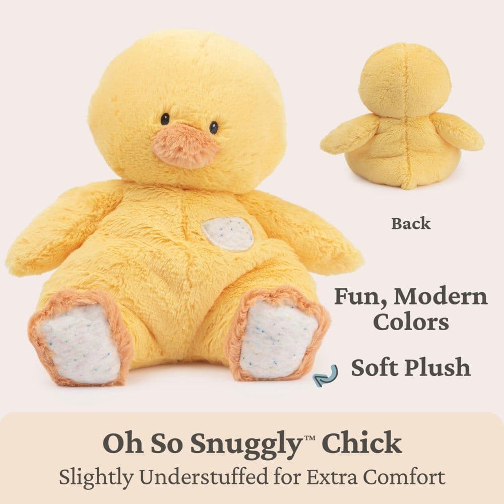 Baby GUND Oh So Snuggly Chick Plush 12.5-Inch First Alternate Image
