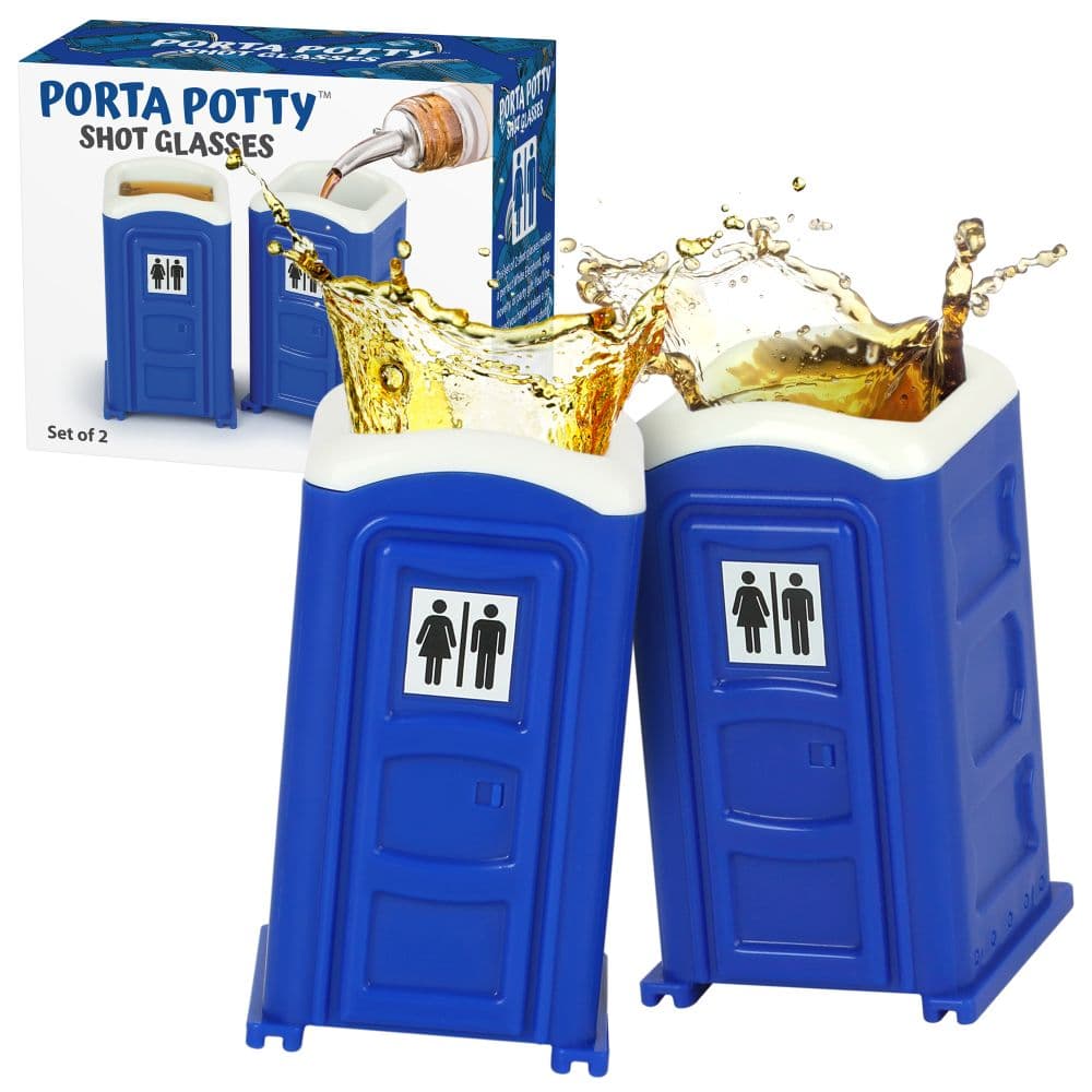 Porta Potty Novelty Shot Glasses First Alternate Image