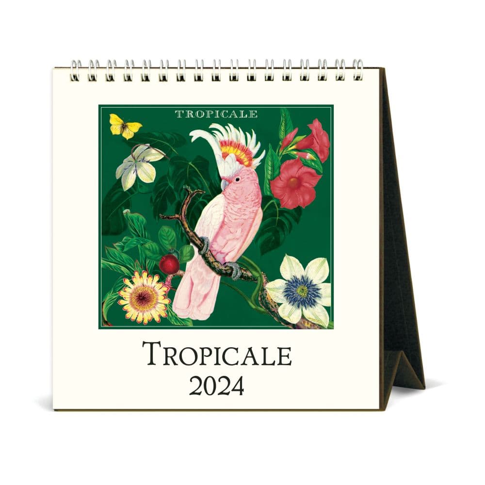 Tropicale 2024 Easel Desk Calendar - Calendars.com
