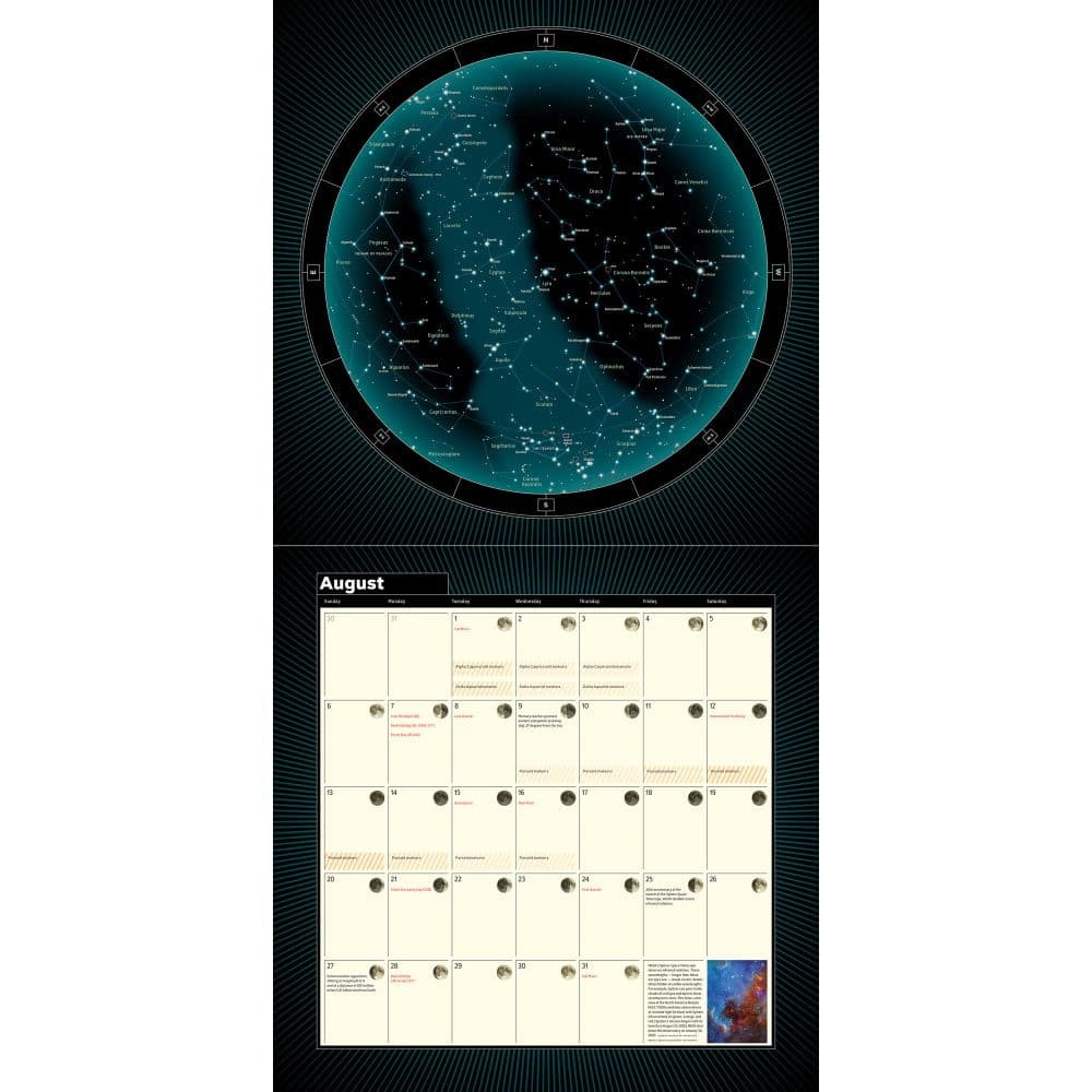 A Year of the Night Sky 2023 Wall Calendar - Calendars.com