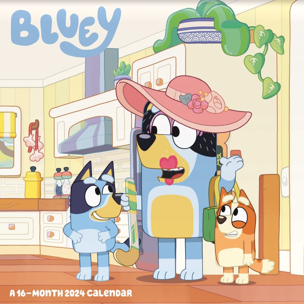 Bluey Family Calendar 2024 Latia Zandra