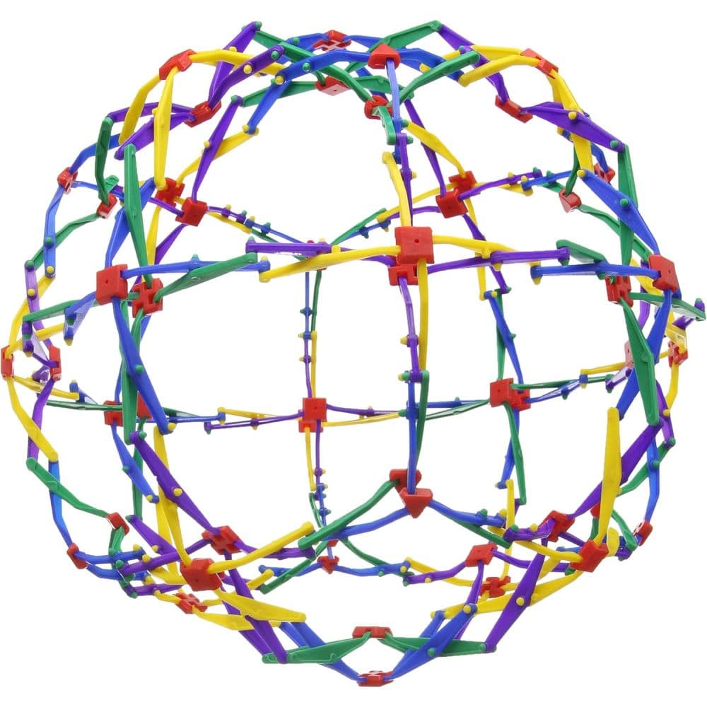 Hoberman Mini Sphere Rainbow Expanding Toy First Alternate Image