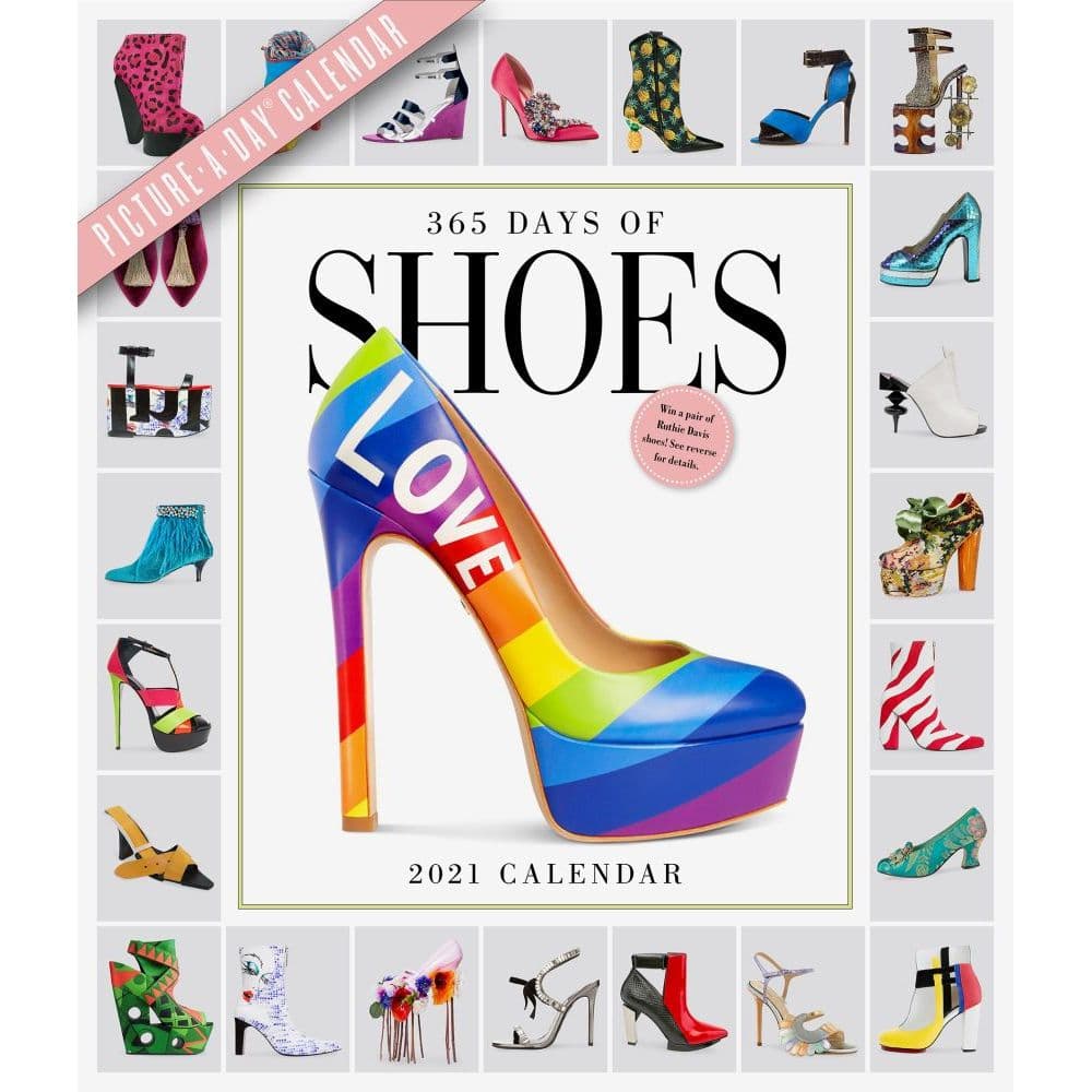 365 Days of Shoes Wall Calendar