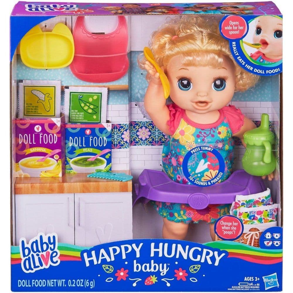 Baby Alive Happy Hungry Baby Doll Alternate Image 1