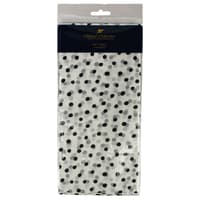 image Black and Grey Polka Dots Tissue Paper - 4 Sheets Main Product Image