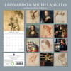 image Leonardo and Michelangelo 2024 Wall Calendar First Alternate Image width=&quot;1000&quot; height=&quot;1000&quot;