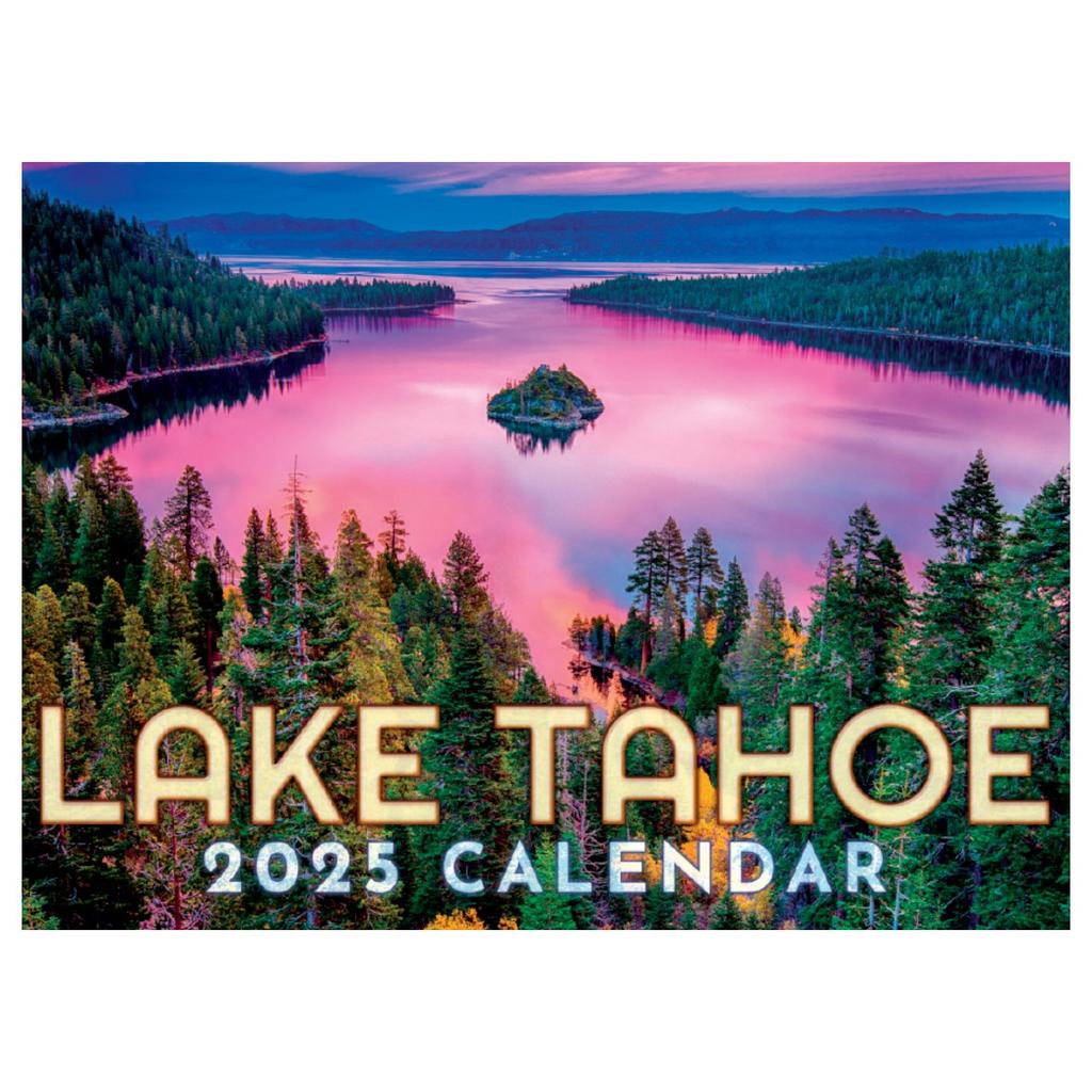 Lake Tahoe 2025 Wall Calendar Main Image